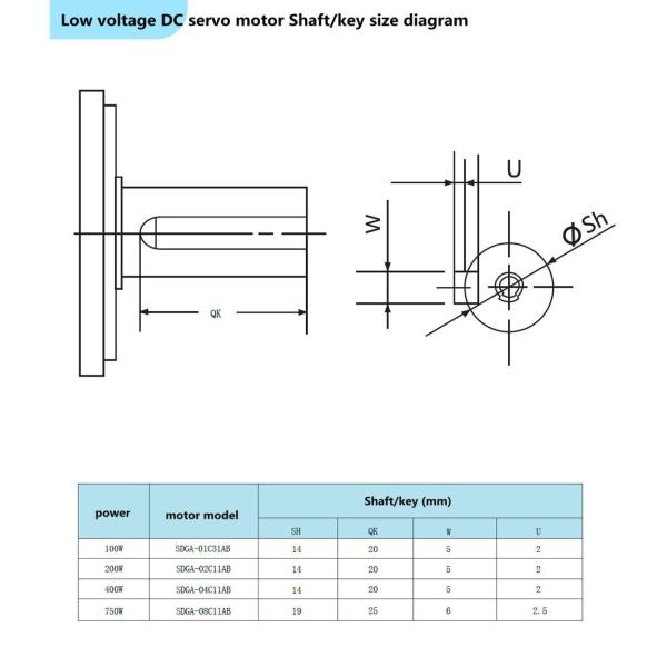 3000rpm Servo Motor 100w Low Voltage Stepping Micro Motor IP65