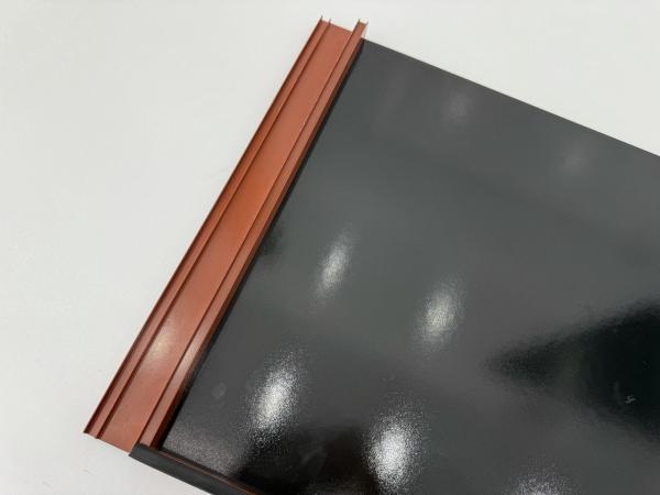 Double Glass Electric BIPV Roof Tiles Flat Solar Roof Tile Mould