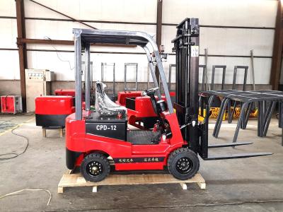 11km/H 2 Ton Electric Forklift , 120Ah Battery Operated Forklift