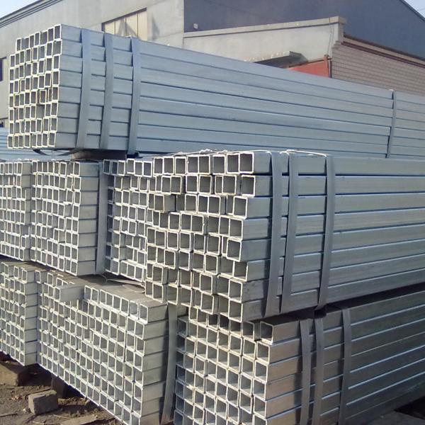 Superfície Tubos de aço quadrados ocos 6-12M comprimento 0,5-30MM espessura