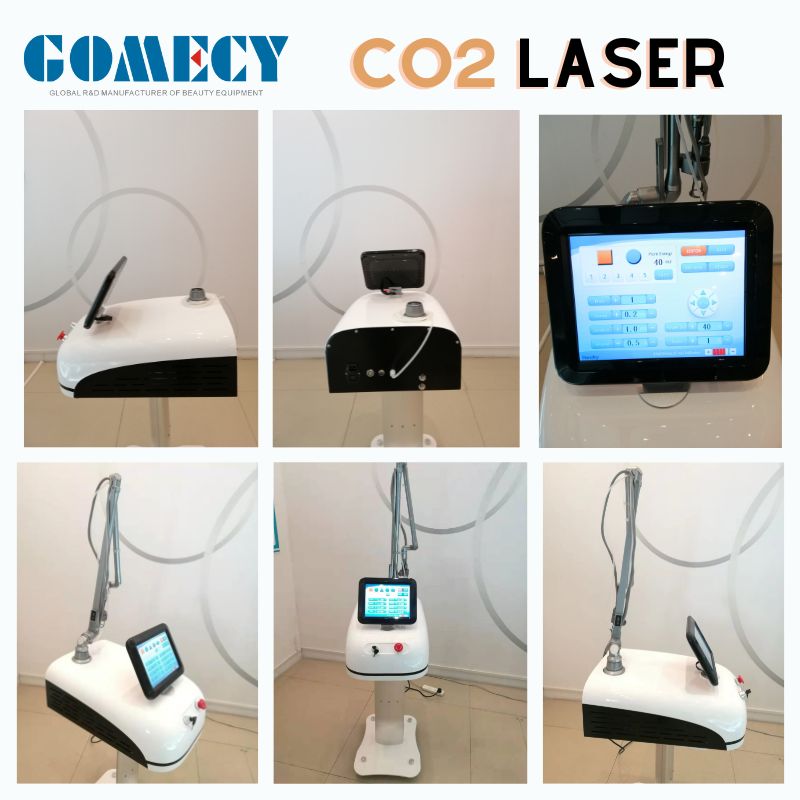GOMECY Фракционный CO2 лазер восстанавливает кожу бородавки шрамы Удаление вагинального омоложения