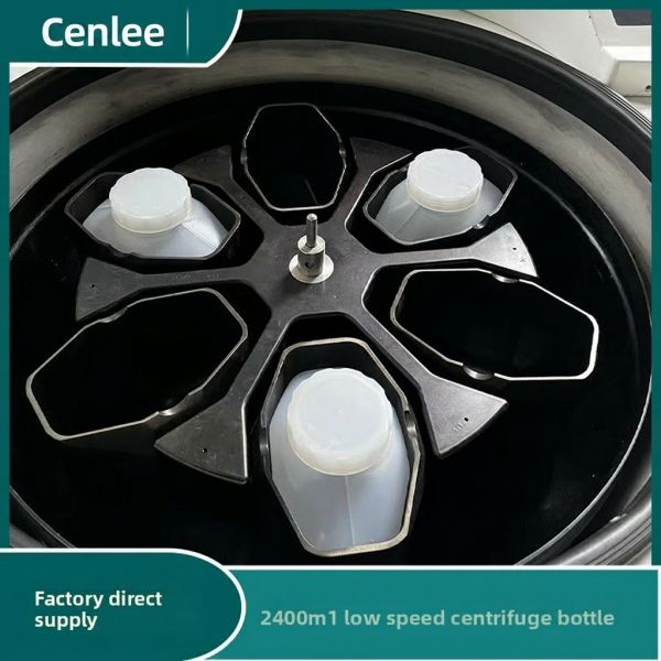 2000ml PPCO Centrifuge Bottle with Screw Cap Leakproof and Autoclavable for Laboratory Use