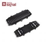 Соединение Closure-ZCSC-H024-02 7231102 черного оптического волокна горизонтальное