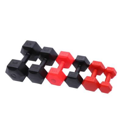 OEM 10kg Plastic Cement Power Training Dumbbells Colorful