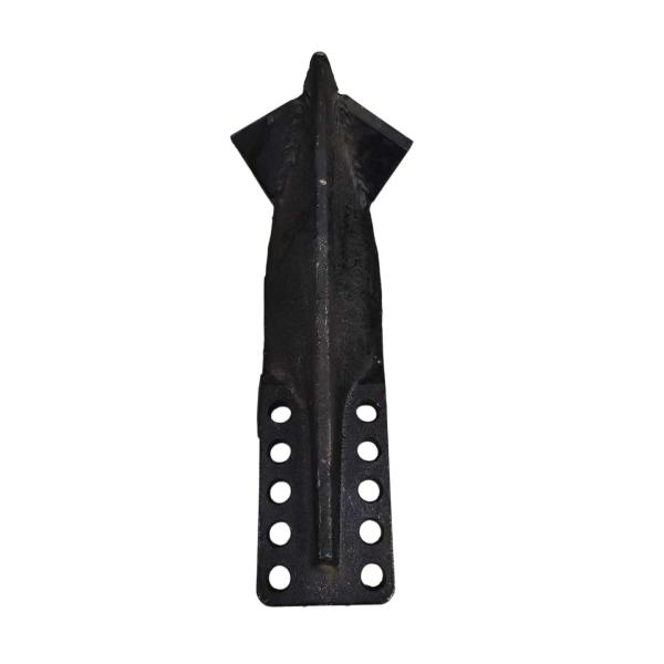 Rotary Tiller Plow Body with Pointed Plowshares & Furrow Knife – Durable, Heavy-Duty Small to Medium Plough for Efficient Soil Tilling & Thickening；Заглубитель почвофрезы нож центральный