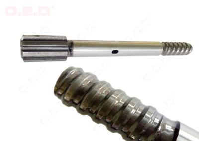 R38 L600  750 HL844 H100 Drill Bit Shank Adapter , Threaded Drill Bit Adapter