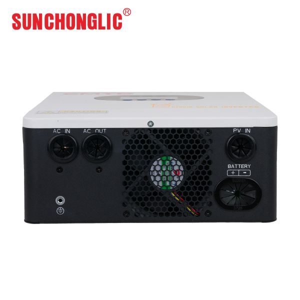SUN-D This 1.2kW pure sine wave hybrid inverter integrates MPPT technology , dual AC and PV charging inputs , and UPS functionality into a single , reliable power solution