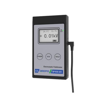 Encontrando a pilha alcalina eletrostática Handheld de medição de Fieldmeter 9V