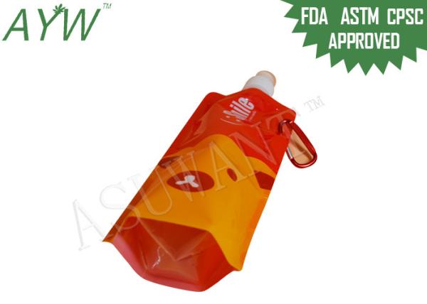 Reusable Beverage Doypack Liquid Spout Bags Hanging Hole For Milk Dairy Juice