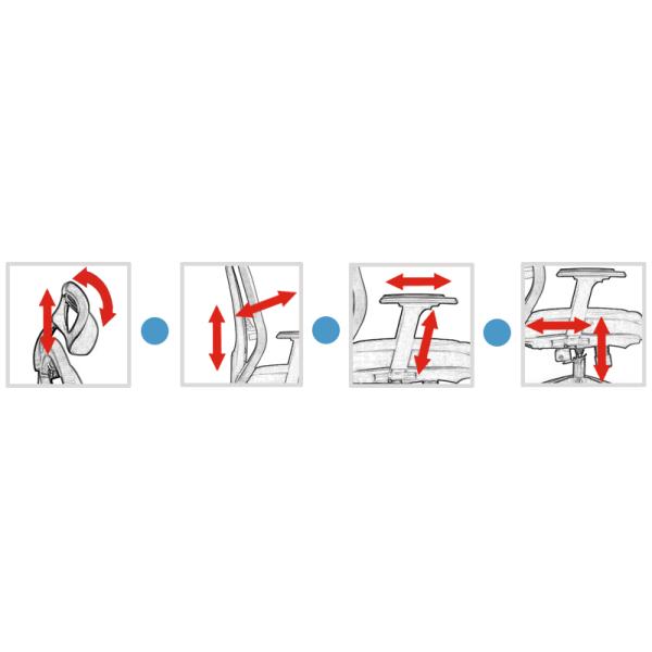 2017 hot design  ergonomic chair  cool mesh executive chair office furniture rolling mesh chair  executive office chair