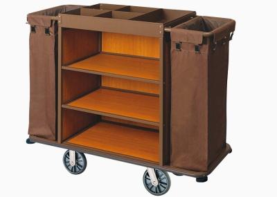 Hotel Trolley Room Service Equipments Multi Styles Optional 6 Inch PVC / PPR Wheels