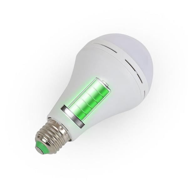 loadshedding rechargeable led light bulb with Battery Built-in emergency time 2 hours