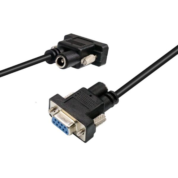 Straight 6.5Ft Barcode Scanner Cables , Rs232 Db9 Cable CBL-020-300-S00