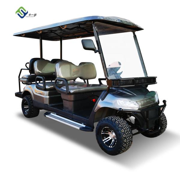 Carrinho de golfe de limusine para passeios turísticos com controle remoto 4 6 8 lugares com peso de 1.000 kg