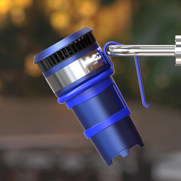 Cup Shape Car Air Purifier Ionizer Negative Ions Air Cleaner Removing PM2.5