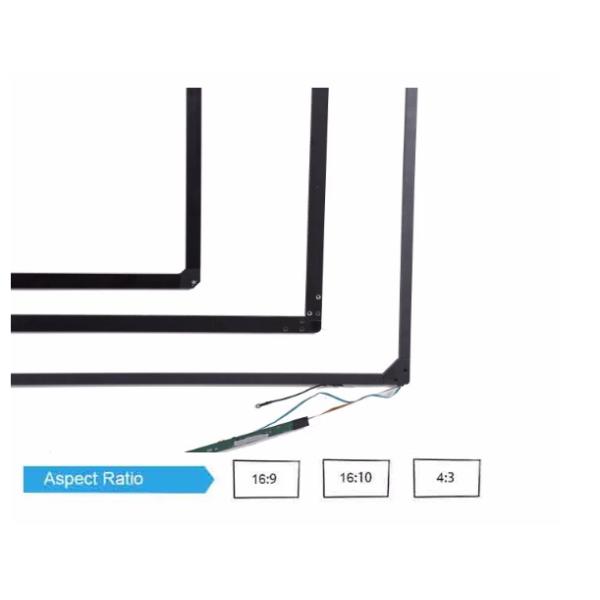 Lcd Video Wall IR / Iinfrared Touch Frame 3X4 55 Inch Plug And Play Aluminum Alloy Material