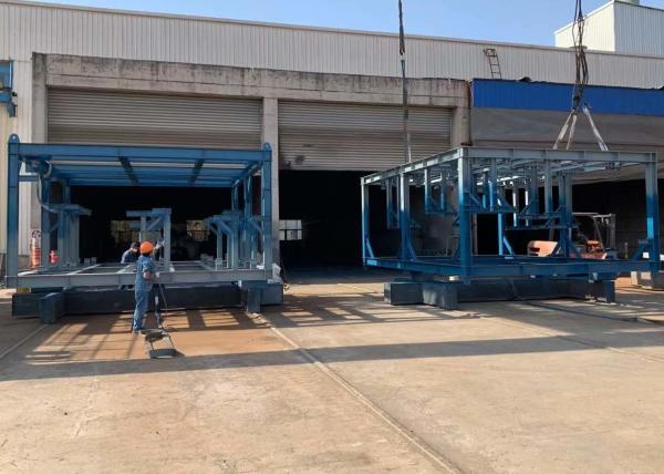 Q355 NDT Carbon Steel Structure Box Frame Anti Corrosion For Power Plant