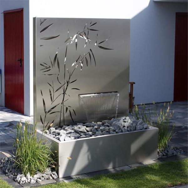Large Metal Rain Curtain 304 Stainless Steel Water Feature Garden Ornaments