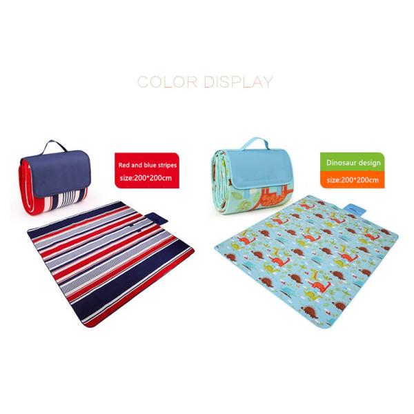 Foldable Outdoor Water Resistant Picnic Blanket Moisture Proof 200*200CM