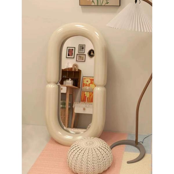 Oval Bathroom Led Wall Full Length Mirror Hanging Vanity Tall Mirror