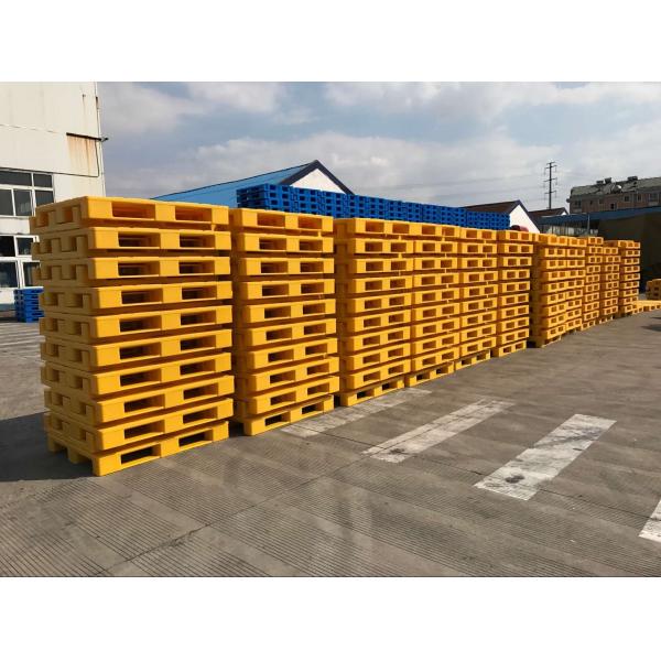 Metal Reinforced Euro Plastic Pallet for Racking Dynamic Load 1.5T and Racking Load 1.2T