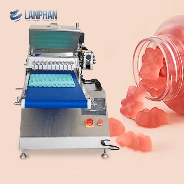 3.9kw Chocolate Gummy Bear Jelly Soft Candy Machine Jelly Candy Depositor