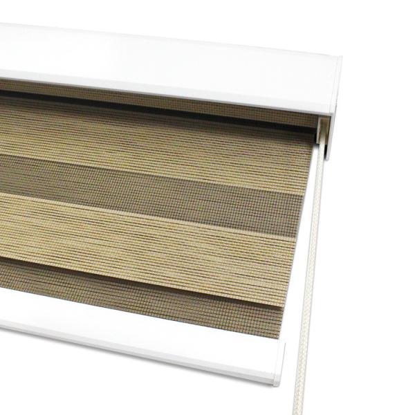 Занавес безопасности ребенка CE бесшнуровой ослепляет моторизованную тень ролика зебры горизонтальную