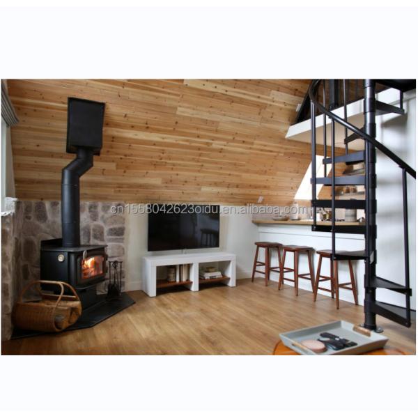 20ft or 40ft Container Modern Design EU Triangle Shape Steel Structure Wooden Houses with A-Shaped Steel Structure Frame Room