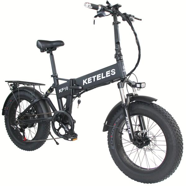 All-Terrain 1000W 13AH Electric Bike with 20x4.0 Inch Fat Tire and Fast Charging Time