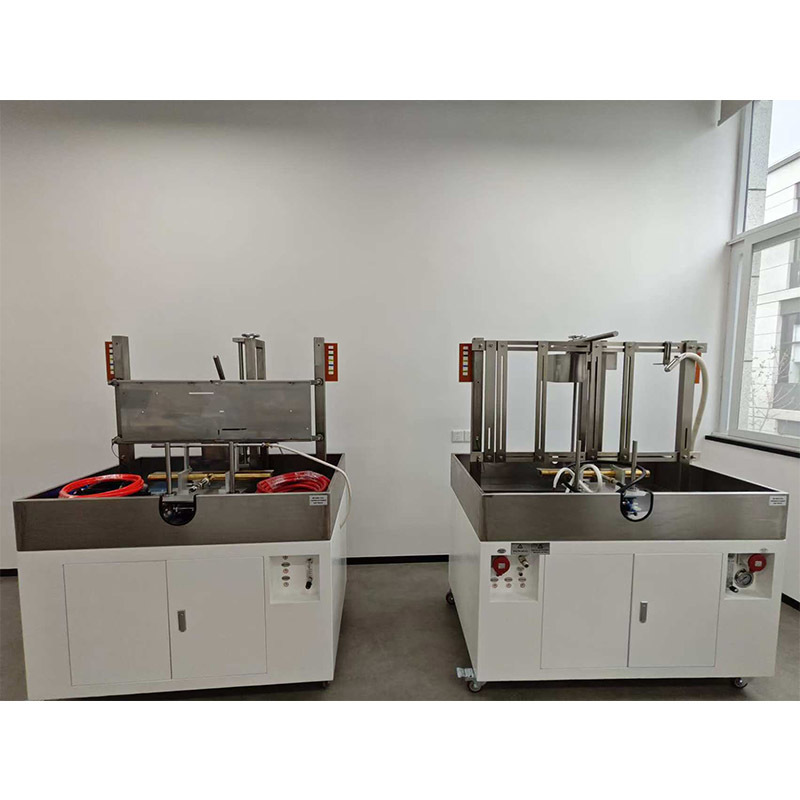 Cable Fire Resistance Impact Water Spray Test Machine For BS 6387 IEC 60331