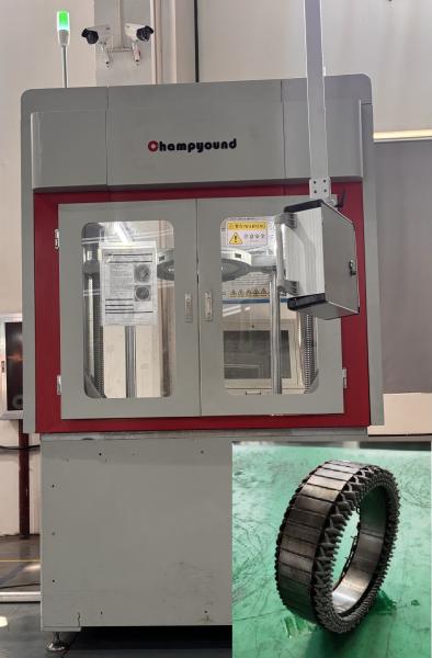 Aircraft Stator Coil Electric Motor Rewinding Machine Automatic Twisting