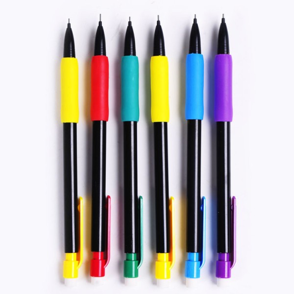 School student stationery promotional good quality mechanical pencil with eraser