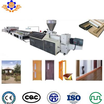 Linha linha da maquinaria da extrusão do perfil do Pvc da janela de PVC/UPVC e da extrusora do quadro do perfil da porta de produção plástica