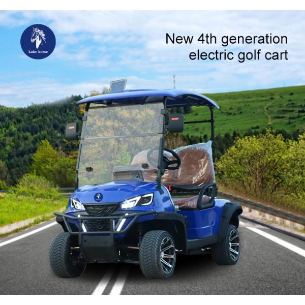 GCC Market 4 Seater Electric Golf Cart with High Grade Ability and Convertible Design