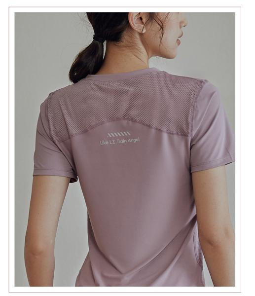 Camisas atléticas da aptidão T das senhoras de Flatlock Stitcing das camisas do T das mulheres de Richee