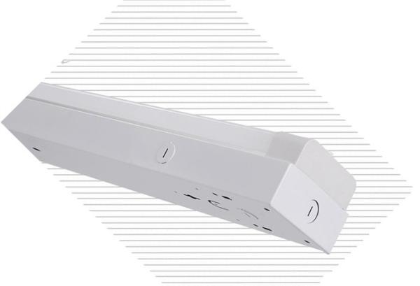 Polycarbonate LED Linear Strip , 38W LED Bar Strip 3300K For Buildings Office Palza