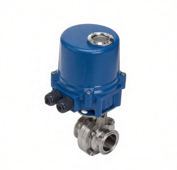 ETRANY High Temperature Small Torque LQ Actuator Attached Clamp Wafer Butterfly Valve 4 Inch Quick Open/Close Valve Parts IP67