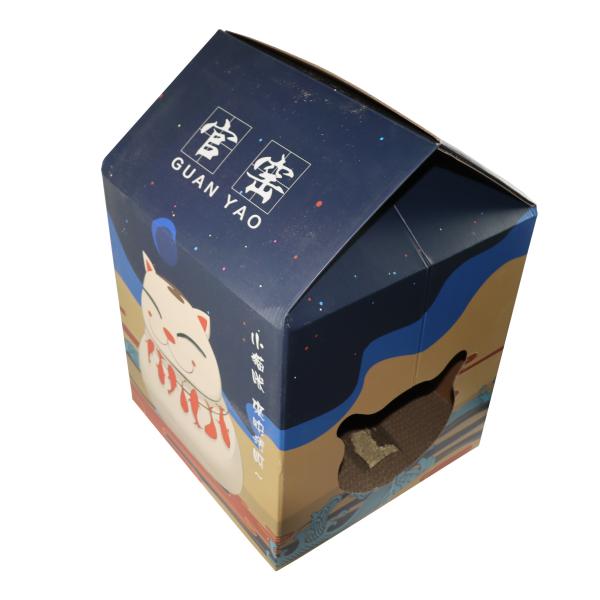 Угловая стена кота царапая столб для больших котов укладывает милые крытые 53x33x32CM