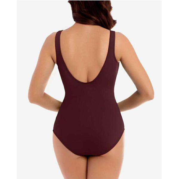 Tiered Layer Tie a Knot Front Top With Low waist Bikini swimsuit high cut