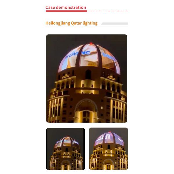 Полноцветный светодиодный сетевой экран большой площади IP68 DMX512 HD Энергосберегающий OEM