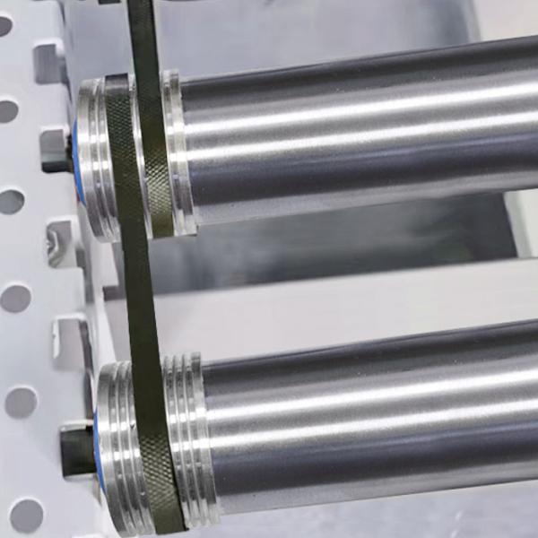 Roller de accionamiento de motor de grado alimenticio de 38 mm con cinturón de cuñas múltiples para una automatización eficiente