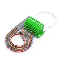 rede do PLC G652D 3.0mm FTTB do divisor da fibra ótica 1x16
