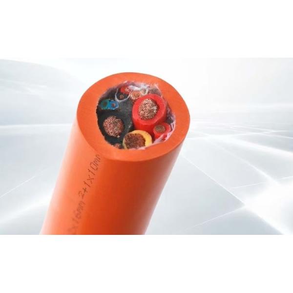 Round Electric Car Charging Cable Fast Charging And Safety Operation