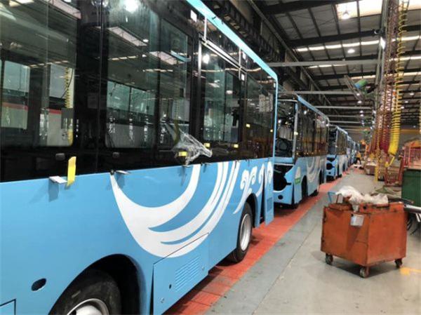 New Energy 7m 24 ônibus elétricos a pilhas 69km/H da cidade de Seat