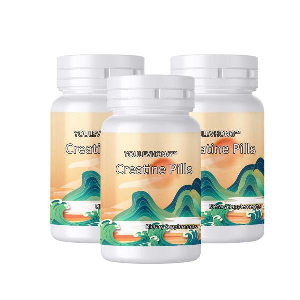 NSF SGS Сертифицированные спортивные креатиновые таблетки для наращивания мышц Сильное тело Нет побочных эффектов