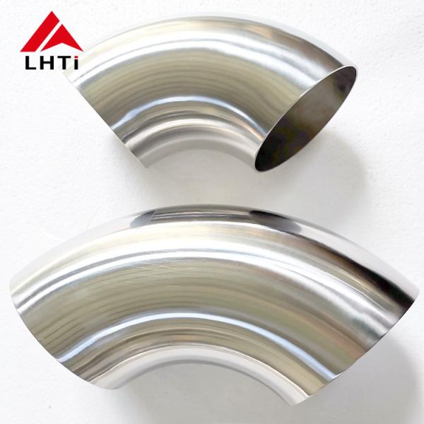 Thin Wall Titanium Elbow For Exhaust Parts 45 Degree 1.2mm