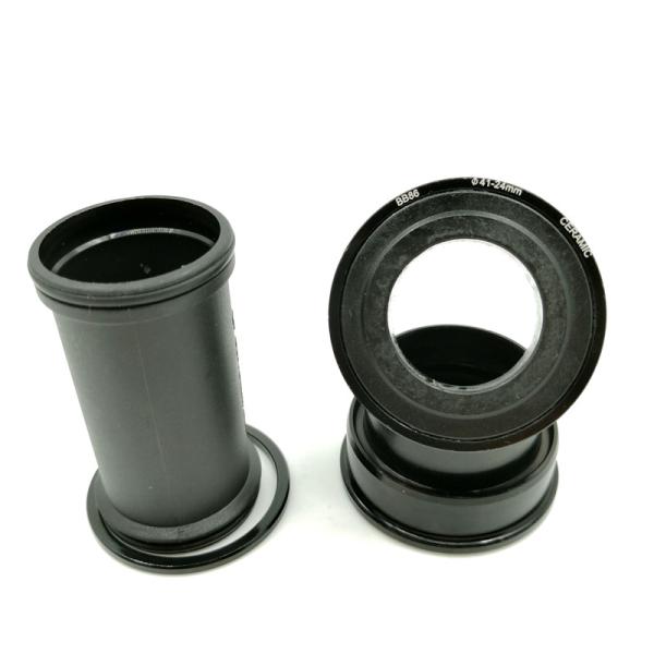 68-73mm AL7075 Alumínio PE Rolamentos Cerâmicos 24mm Press-Fit Rodoviário Bicicleta dobrável Bracket inferior