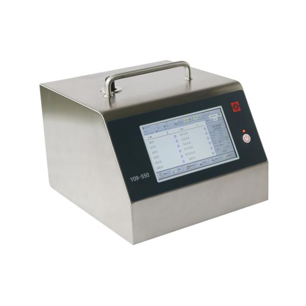 Счетчик 50LPM Y09-550 частицы лазера портативной машинки воздуха 80 ватт