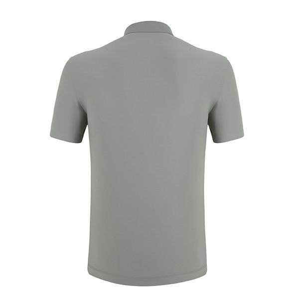 Logo de couleur personnalisé T-shirt de polo pour hommes plus grande taille avec conception en maille sèche et respirante