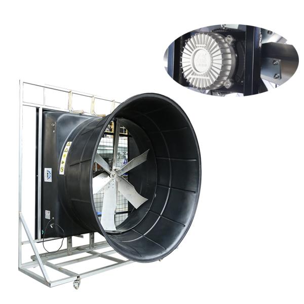 2200W High-Performance Exhaust Fan with 125000m³/h Airflow and 72-Inch Blade Diameter for Industrial Ventilation